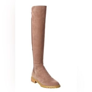 Stuart Weitzman City Suede Over-The-Knee Boot